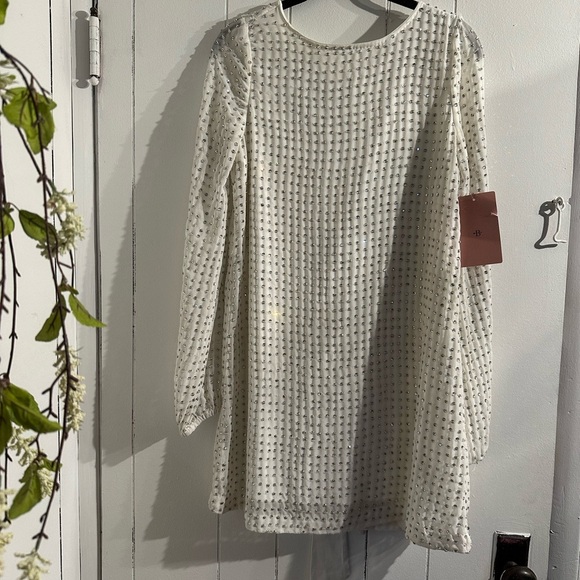 ANTHROPOLOGIE BHLDN WEDDING DRESS Elegant White Embellished Women's dress - Picture 7 of 9